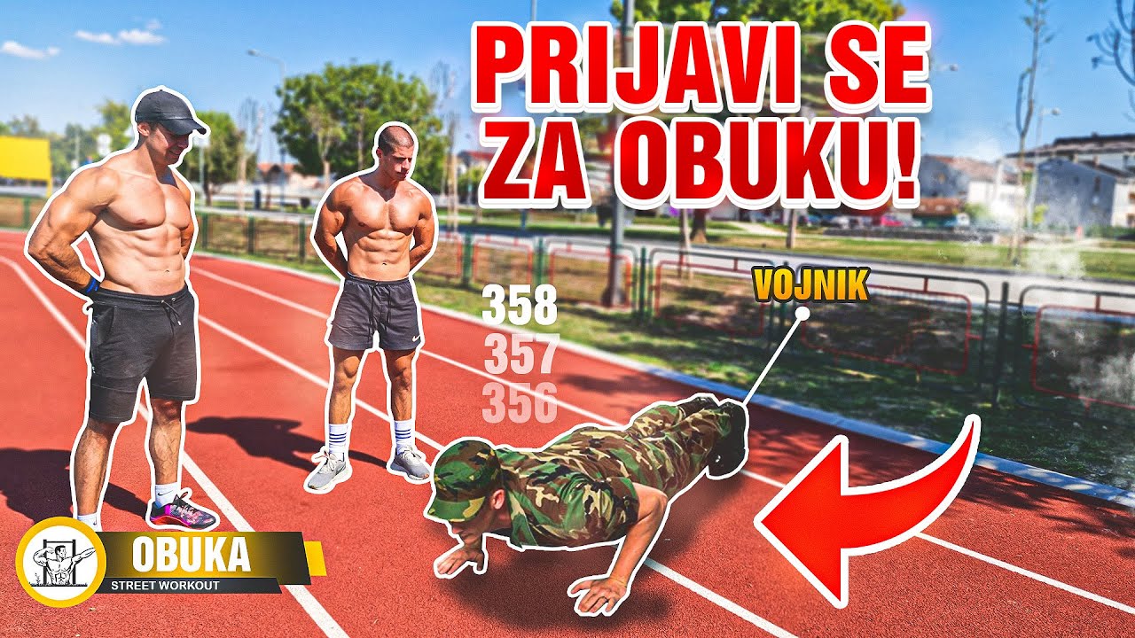 Krećemo da obučavamo kandidate za VOJSKU, POLICIJU I SPECIJALNE JEDINICE!