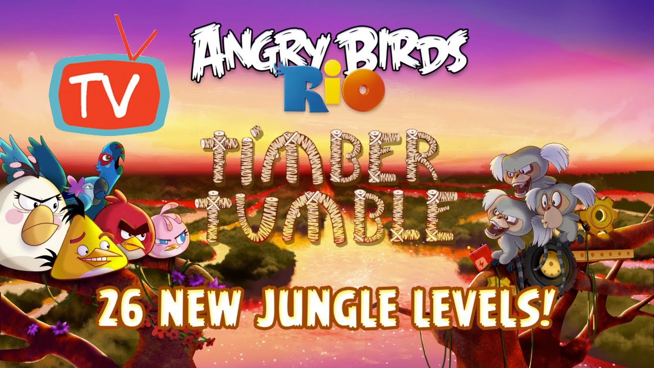 Angry Birds Rio 2 Part 5 Timber Tumble Gameplay Walkthrough Youtube