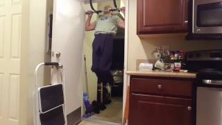 35 strict one second dead hang pull ups to start the day!