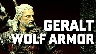 Witcher 3 - Geralt Of Rivia - Wolf Armor version action figure review
