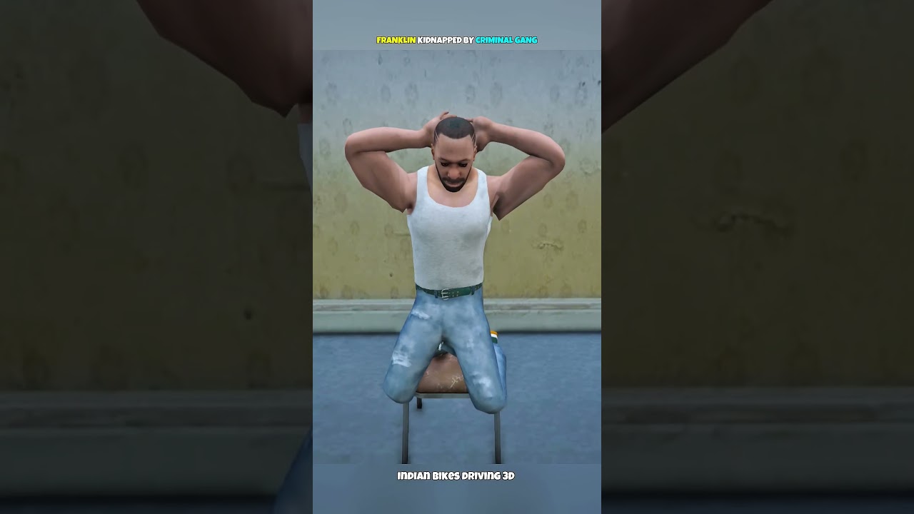 FRANKLIN KIDNAPPED BY CRIMINAL GANG | INDIAN BIKES DRIVING 3D |