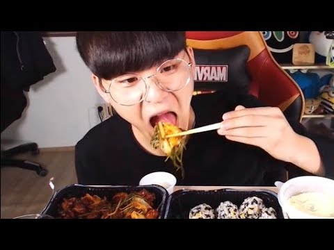 곱창과 날치알 환상의조합입니다!  ♪ChocoMan Mukbang eating show (Korean food)