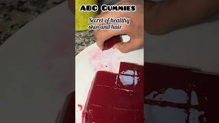 ABC Gummies secret of healthy hair and skin #ABCGummies #shortsfeed
