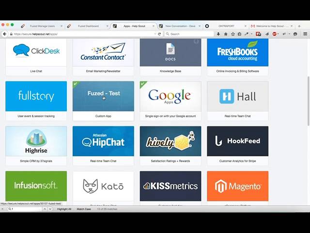 Helpscout Fuzed Integration