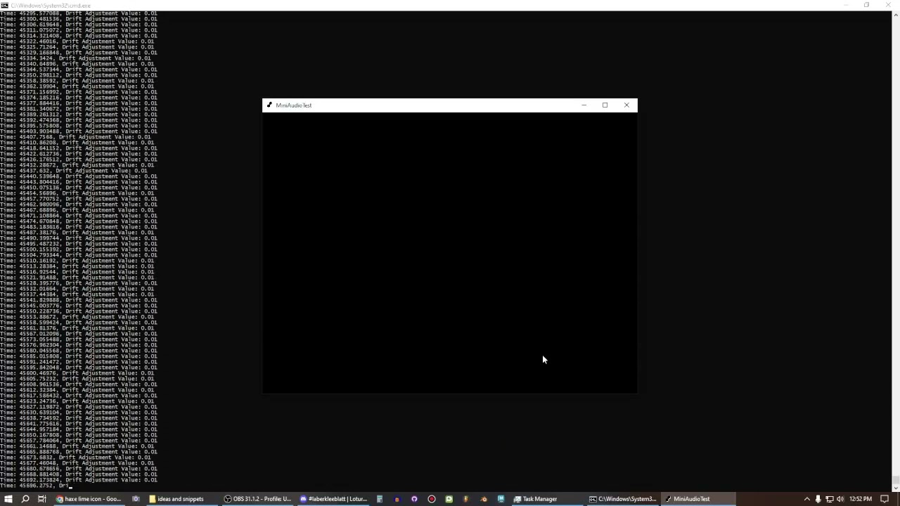 Funkin' View - MiniAudio test
