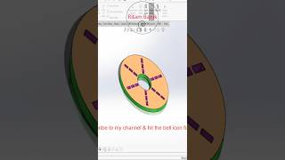 SolidWorks Practice Exercise 049 | CSWA 3D Modeling CAD #Shorts