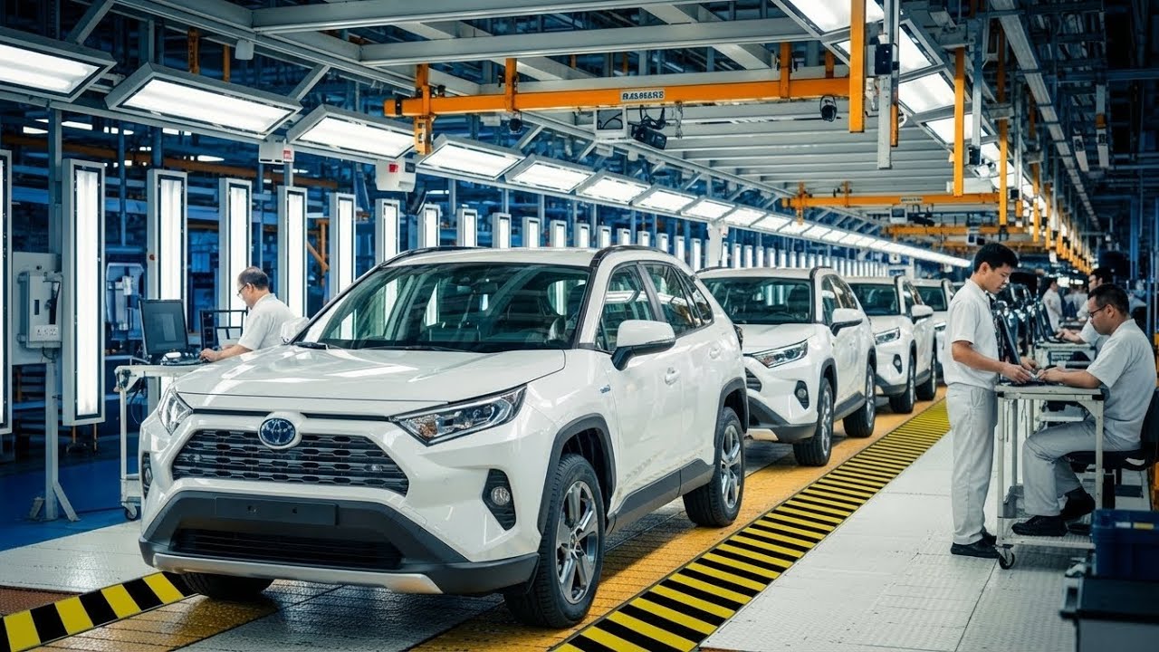 Toyota RAV4 SUVs Factory: How a Car is Made in factory (Full Process)