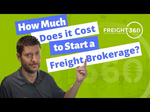वीडियो: फ्रेट ब्रोकरेज शुरू करने में कितना खर्च होता है?