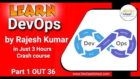 DevOps Fundamental Tutorials in Just 3 Hours by Rajesh