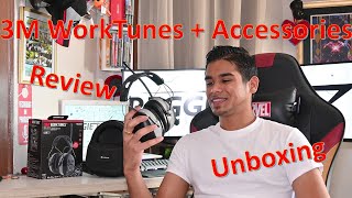 3M WorkTunes Connect + AM/FM Hearing Protector with Bluetooth Technology Unboxing and Review