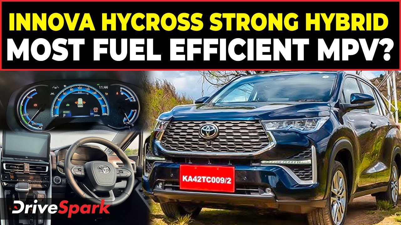 Toyota Innova Hycross Strong Hybrid: Best Mileage Giving 8-Seater MPV?