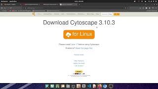 Network Science - Video 0003- Cytoscape Installation on Linux
