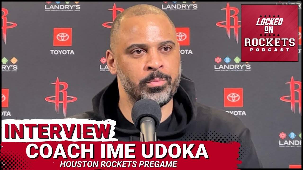 Ime Udoka | Pregame Houston Rockets Vs Boston Celtics | 2023-2024 NBA ...