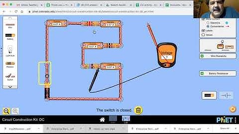 College Physics Lectures, Exp 26 Part A, Resistors in Series