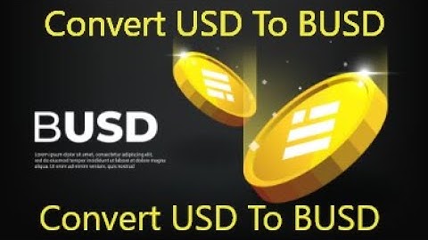 How to Convert/Swap USDT to BUSD on Binance (2022)