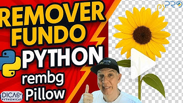 Remover o fundo de uma imagem com Python? Sim, é simples assim. Dicas Pythonicas. Projeto pyPRO!