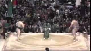 Asashoryu vs Kaio haru 2005