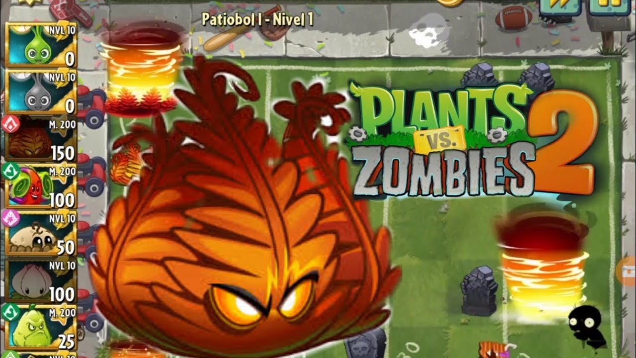 Jugando solo con infierno Plants vs Zombies 2 - YouTube