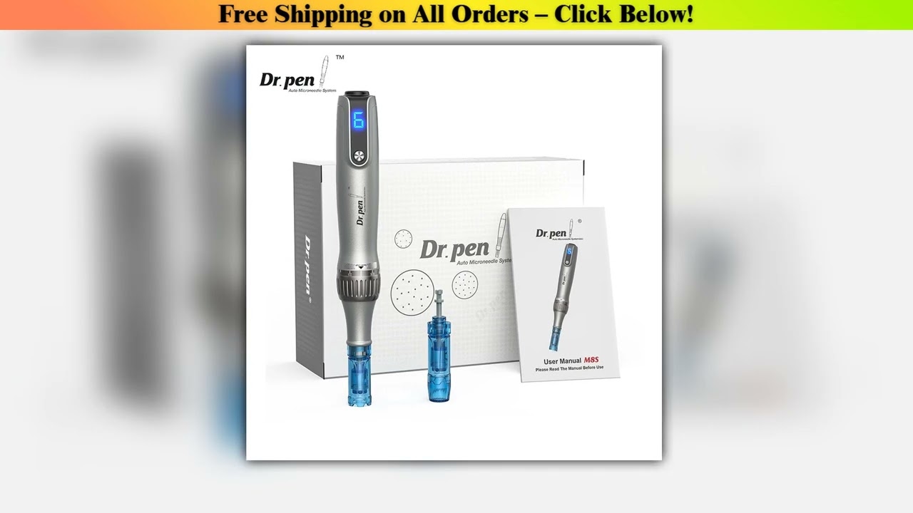 Wireless Dr Pen M8S Authentic Derma Pen Microneedling Needle With Cartridge Microneedling Pen Skin
