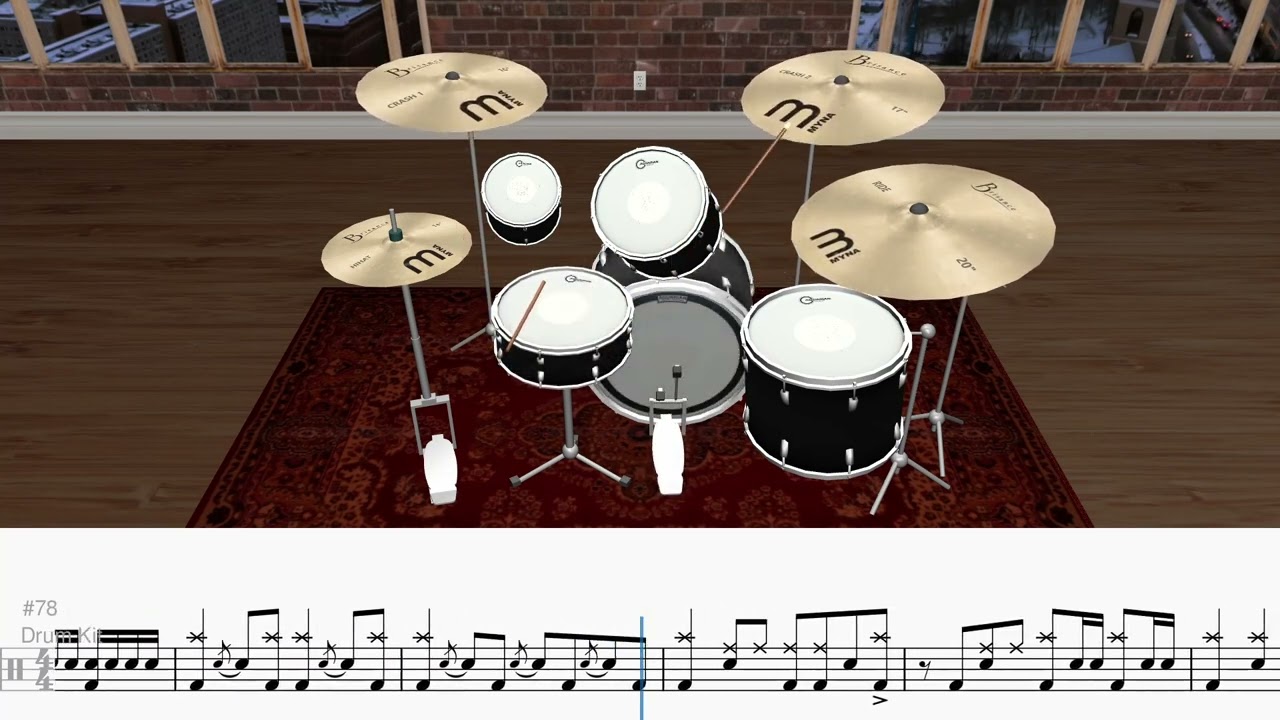 Sum 41 - The Hell Song (Drum Sheet Music) - YouTube