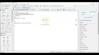 Maple differentialligninger - dsolve
