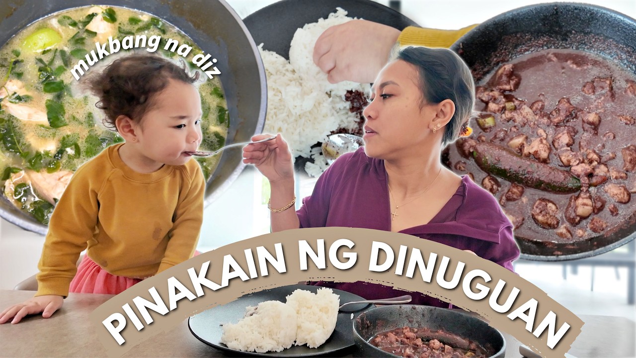 PINAKAIN NG DINUGUAN SI BUNSO! NAGLUTO NG TINOLANG MANOK! ❤️ | rhazevlogs