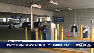 PARC to increase monthly, residential parking rates in downtown Louisville