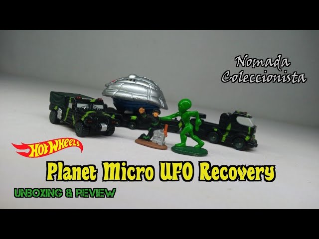 Planet Micro UFO Recovery | Hot Wheels | Unboxing & Review.. - YouTube