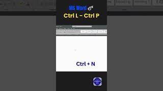 MS Word లో Ctrl L to Ctrl P Shortcuts | 1 Minute Shortcut Trick | Tech Talks With Raju