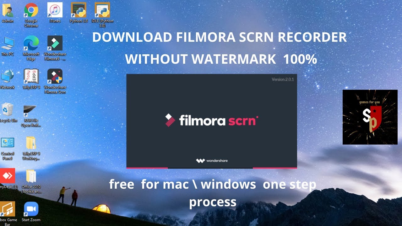 DOWNLOAD FILMORA SCREEN RECORDER WITHOUT IT'S WATERMARK......one easy step.. YouTube