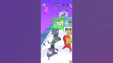 Level 68 of "Weapon Master: Gun Shoot Run" played correctly by #SIDGaming #game #satisfying #gaming