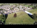 Addingham CC v LASH drone flight with data overlay Parrot Bebop 1-  8th Sept 2017