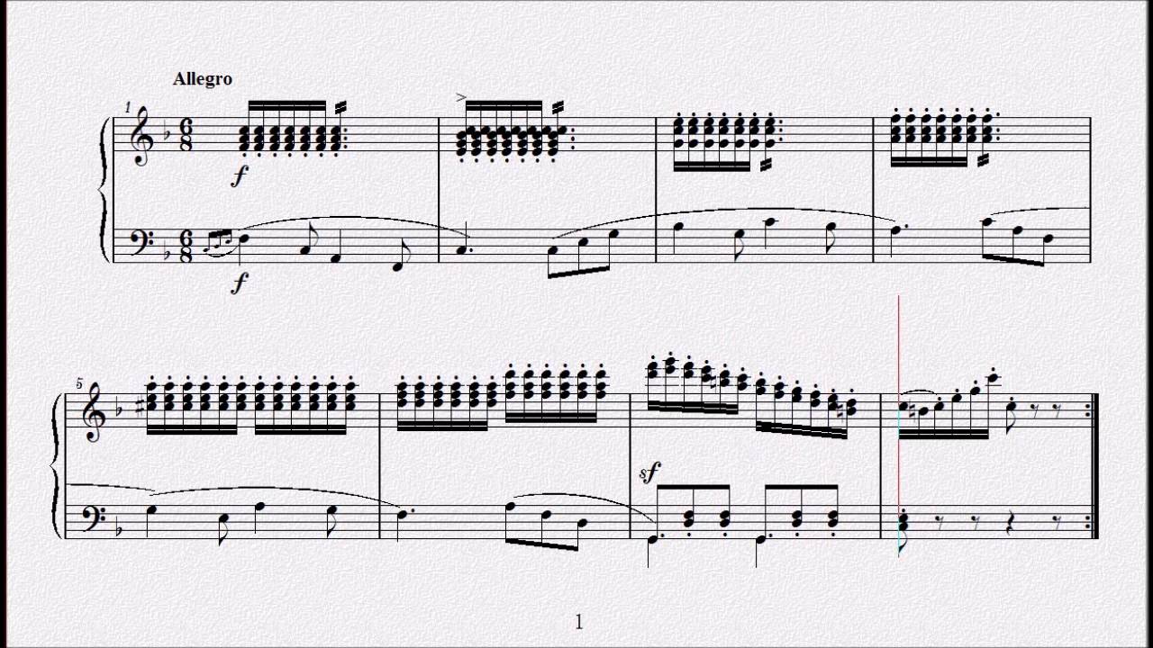 D Score 楽譜 ツェルニー30番練習曲 第28番 ツェルニー D Score 楽譜 ツェルニー30番練習曲 第28番 ツェルニー