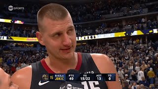 Nikola Jokic erupts for 40 points as Nuggets take a 3-2 lead vs Wolves