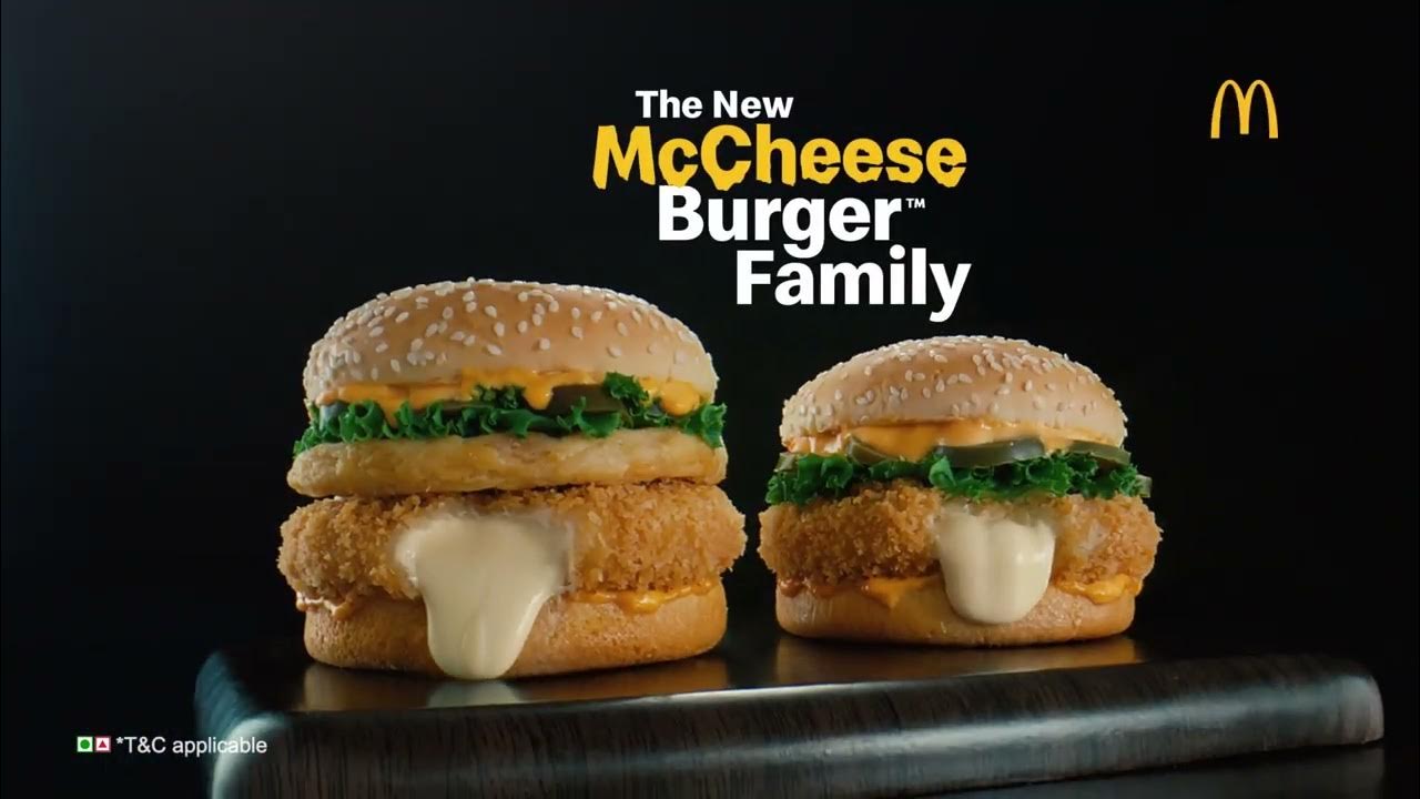 McDonald's McCheese Burger filled with Lots of Cheese McDonald's