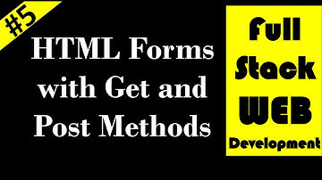 Html Forms with Get and Post methods