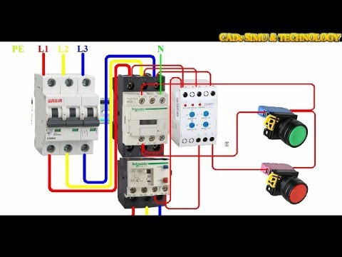 How to wire a XJ3-D ( Brand CHINT ) - Phase Failure and Phase Sequence Protective Relay ( Device )