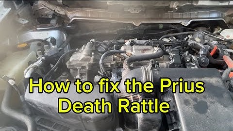 How to fix the Prius Death Rattle.