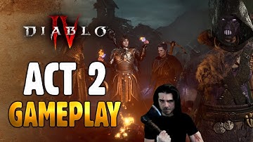 Diablo IV Full Campaign Run Act 2 Gameplay (Rogue Class)