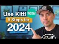 Follow these 5 steps with kittl in 2024 to create amazing designs for print on demand full tutorial