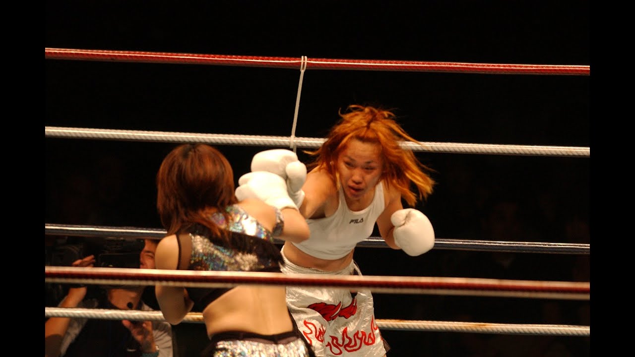 小八ヶ代真紀 vs 薮下めぐみ 女子ボクシング　Female Boxing