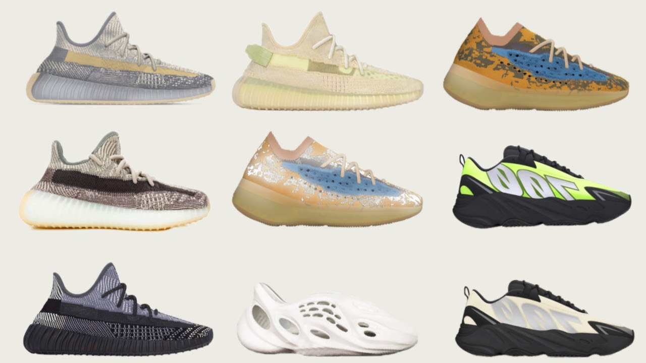 UPCOMING Yeezy Line Up 2020! *Release Dates, Retail Prices, Release ...