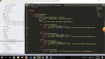 Laravel 5.8 Tutorial : C.R.U.D Operation(edit user data) part-4