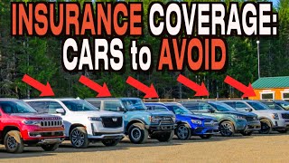 the worst cars for insurance coverage in 2024