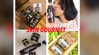 Skin Gourmet A Blackowned SkinCare line Review. Raw Edible Skincare Sourced From The Wild in Ghana!