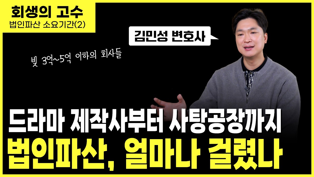빚이 5억 이하인 작은회사의 법인파산은 이렇게 진행됩니다. 하나도 어렵지 않으니 변호사에게 속이지만 마세요! 영상 미리보기
