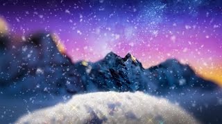 White Noise Winter Wonderland  Holiday Sounds For Relaxing Studying Sleep  10 Hr Christmas 