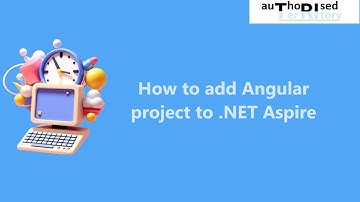 How to add Angular project to .NET Aspire