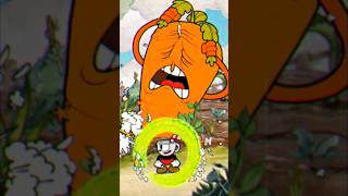 Cuphead - All Bosses Using 1 Hit Ex Chaser Shield #short #cuphead screenshot 4