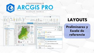 ArcGIS Pro  Layouts  Preliminares y escala de referencia